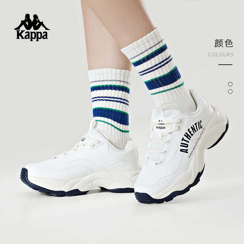 Kappa/背靠背女老爹鞋kappa卡帕