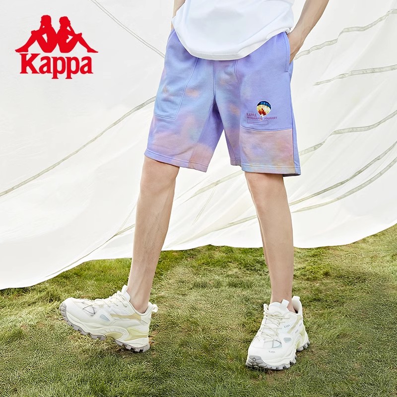 kappa卡帕现实悦镜主题短裤2025春夏新款男运动休闲五分裤短裤