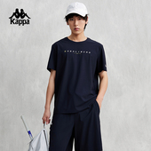 短袖 kappa卡帕背靠背2026新款 休闲半袖 凉感t恤男运动上衣男士 夏季