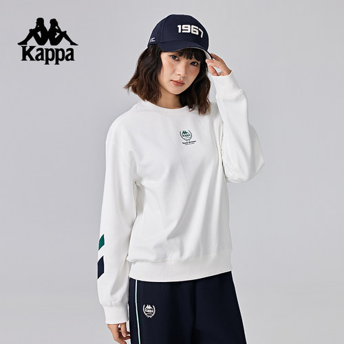 卡帕运动休闲圆领基础百搭卫衣