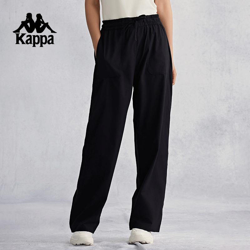 kappa卡帕背靠背春夏速干运动女款2025新款休闲长裤跑步裤子女