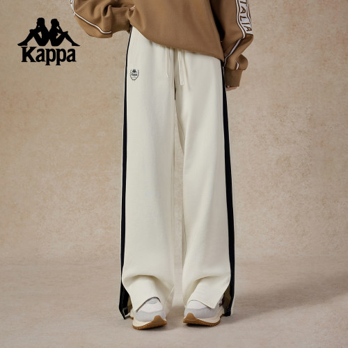 Kappa卡帕背靠背垂感修身直筒裤