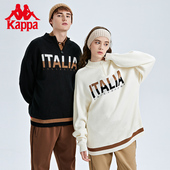 新款 2026春季 情侣男女半拉链毛衣针织外套 套头衫 Kappa卡帕经典