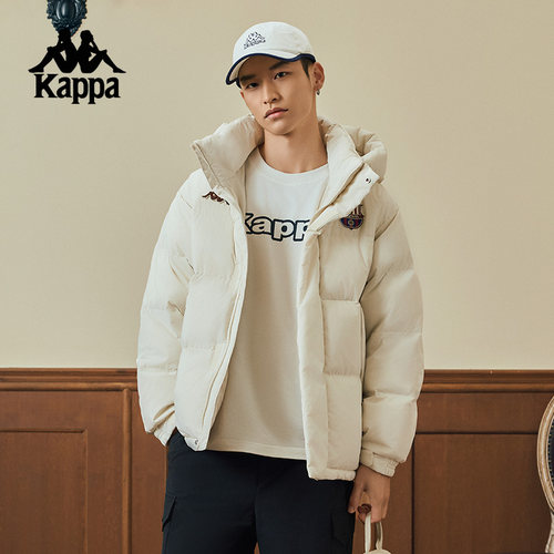 卡帕保暖防寒连帽羽绒服