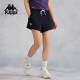 女款 跑步短裤 三分裤 球裤 女 kappa卡帕背靠背夏季 休闲运动裤 新款