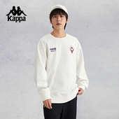 卫衣 复古透气休闲上衣长袖 Kappa卡帕背靠背运动套头衫 男2026新款