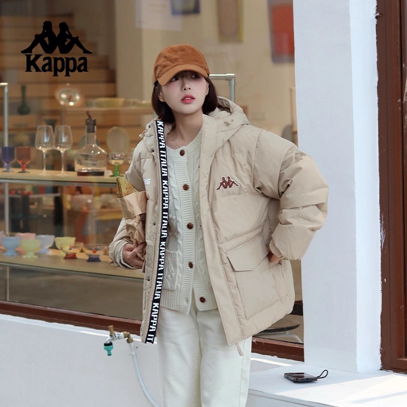 卡帕保暖户外运动情侣款羽绒服