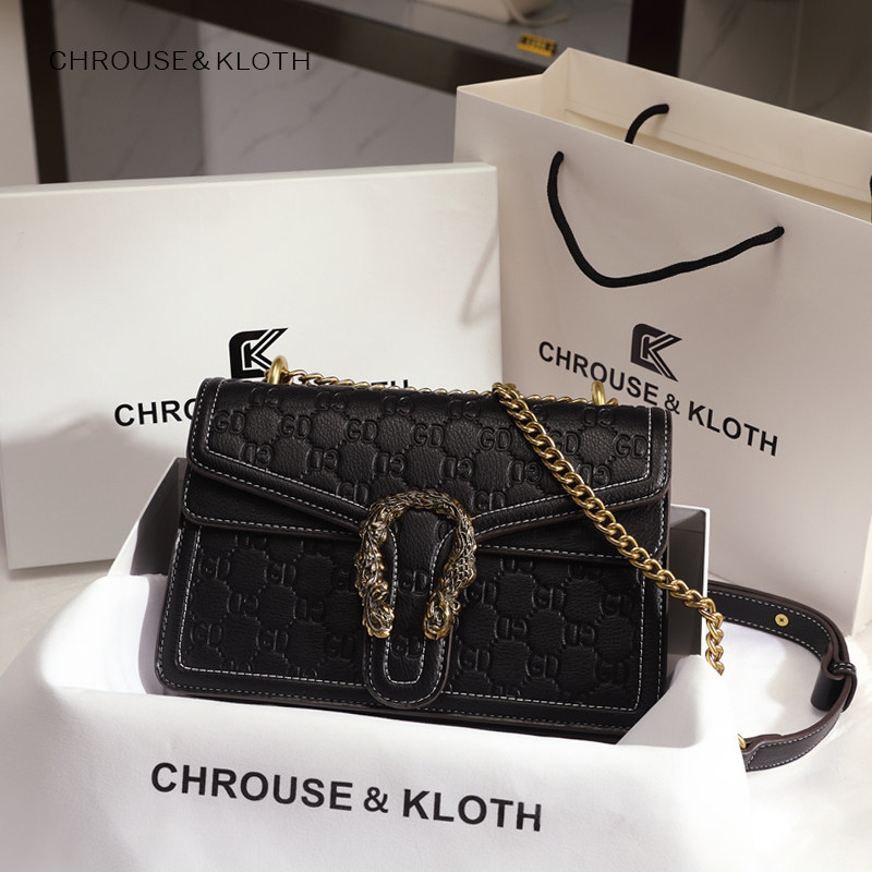 小ck包包女2020新款潮正品高级感女包链条包单肩斜挎包旗舰店官网