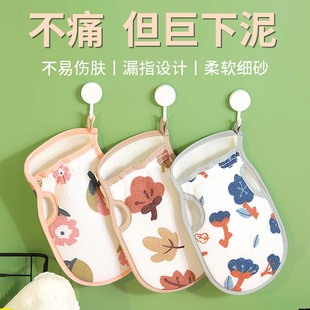 搓澡巾女士专用洗澡巾无痛不伤皮肤强力沐浴搓泥去灰手套搓澡神器