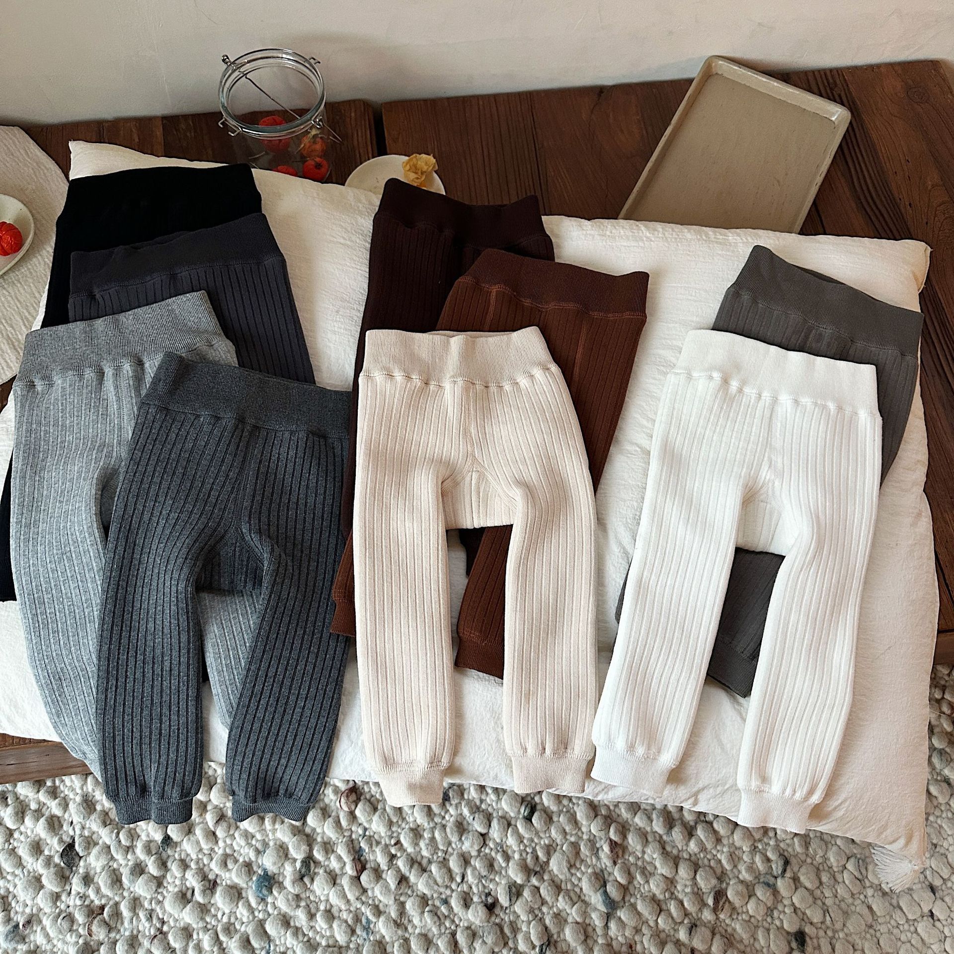 宝宝冬季加绒打底裤婴儿外出冬装内搭裤子2025新款冬裤可外穿长裤