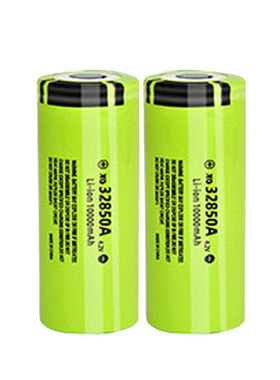 原装32850  32650锂电池3.7V/4.2V大容量可充电强光手电筒小风扇
