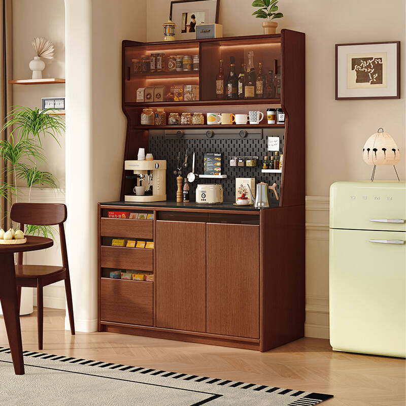 实木餐边柜靠墙一体柜子储物柜客厅置物柜茶水柜2026新款高端边柜,住宅家具,餐边柜,淘宝优惠券,粉丝福利购,淘宝优惠卷