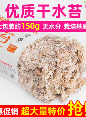 水苔智利进口干水苔蝴蝶兰花专用营养土苔藓石斛食虫植物