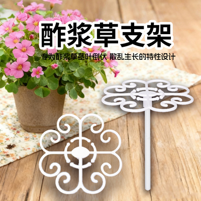 酢浆草专用固定防倒伏造型支架