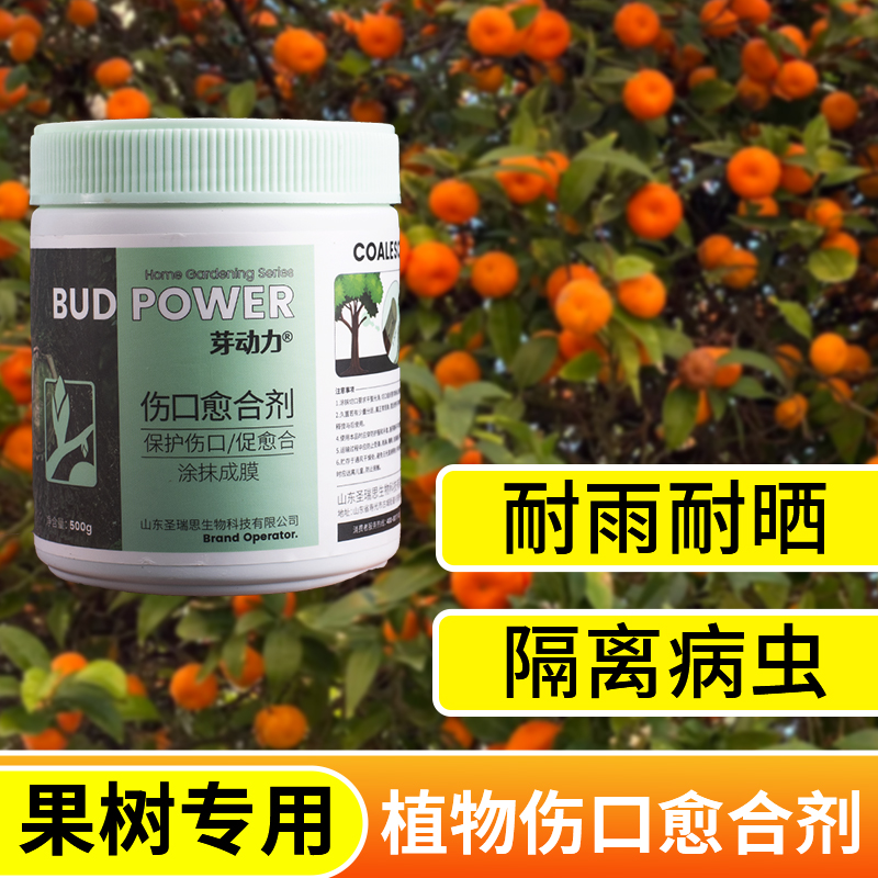 植物树木伤口愈合剂修剪树枝修复