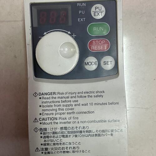 议价变频器FR-S520E-0.1K 0.1千瓦 2可维修