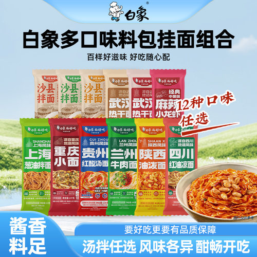 白象官方正品高汤速食面条带料包