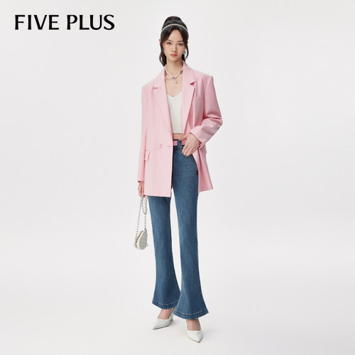 FivePlus通勤简约风西装外套