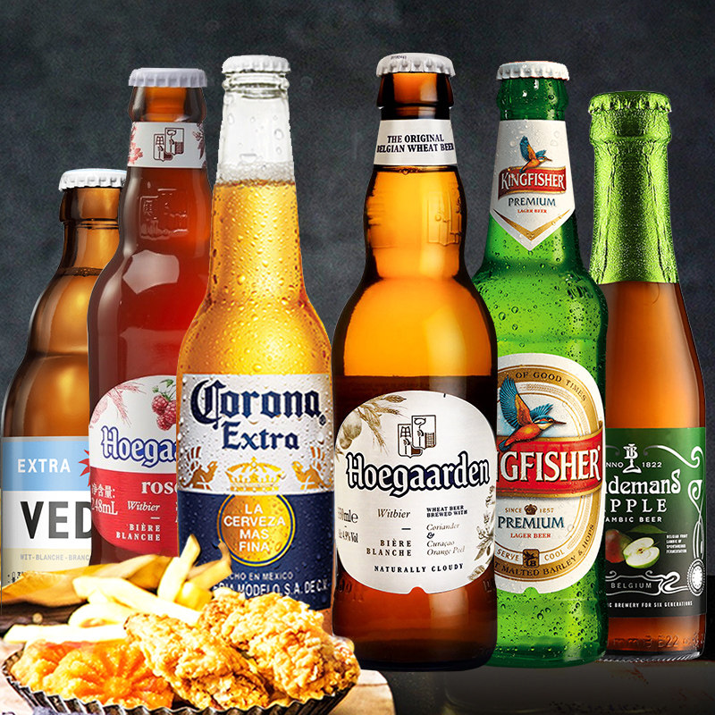 比利时进口精酿啤酒 白熊林德曼科罗娜福佳玫瑰替牌组合6支啤酒|ruв категории вино, пиво - от Buy2taobao.com для оказания профессиональной услуги покупки агента Taobao