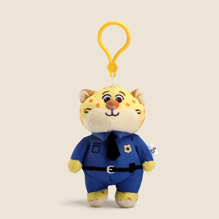 尼克迪士尼疯狂动物城软糖尼克豹子软萌警官毛绒玩偶挂件包包挂饰