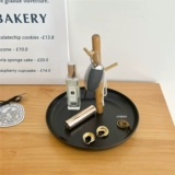 Брендовая деревянная ретро аромотерапия для ключей, система хранения, простой и элегантный дизайн