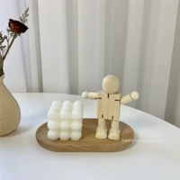 Деревянный, 8см