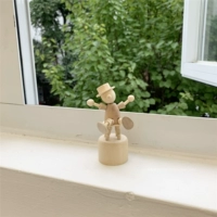 Клоун Деревянный бочка [высотой 11 см]