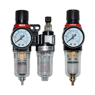 单双油水分离过滤器空压机空气体气动减压调压阀气源处理调节小型