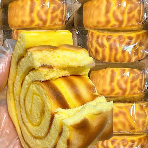 虎皮蛋糕营养早餐面包买一送一