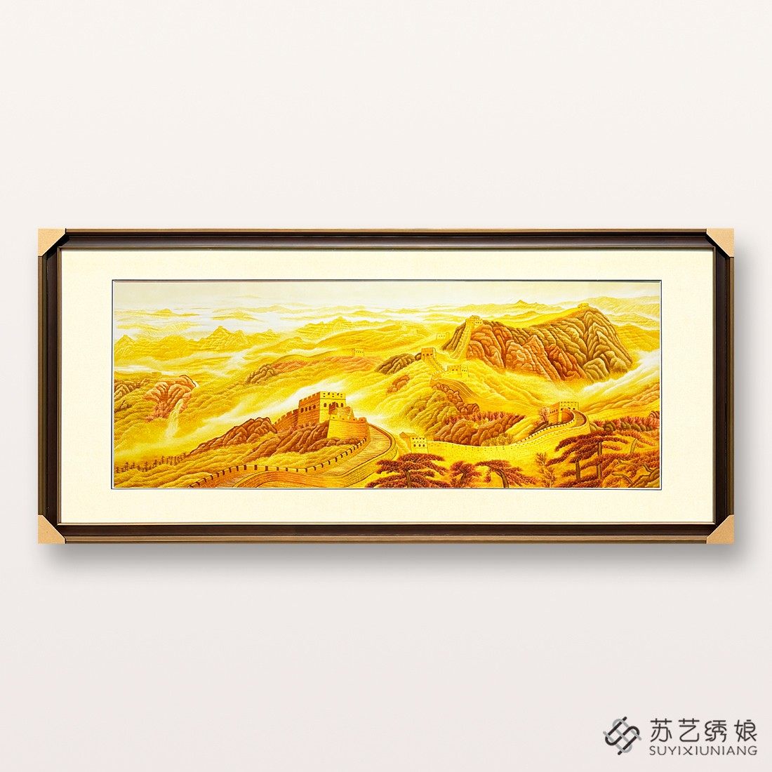 非遗苏绣成品挂画手工刺绣