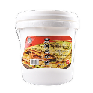 京西明珠煎饼果子酱料专用酱卷饼酱山东杂粮煎饼酱商用甜面酱桶装