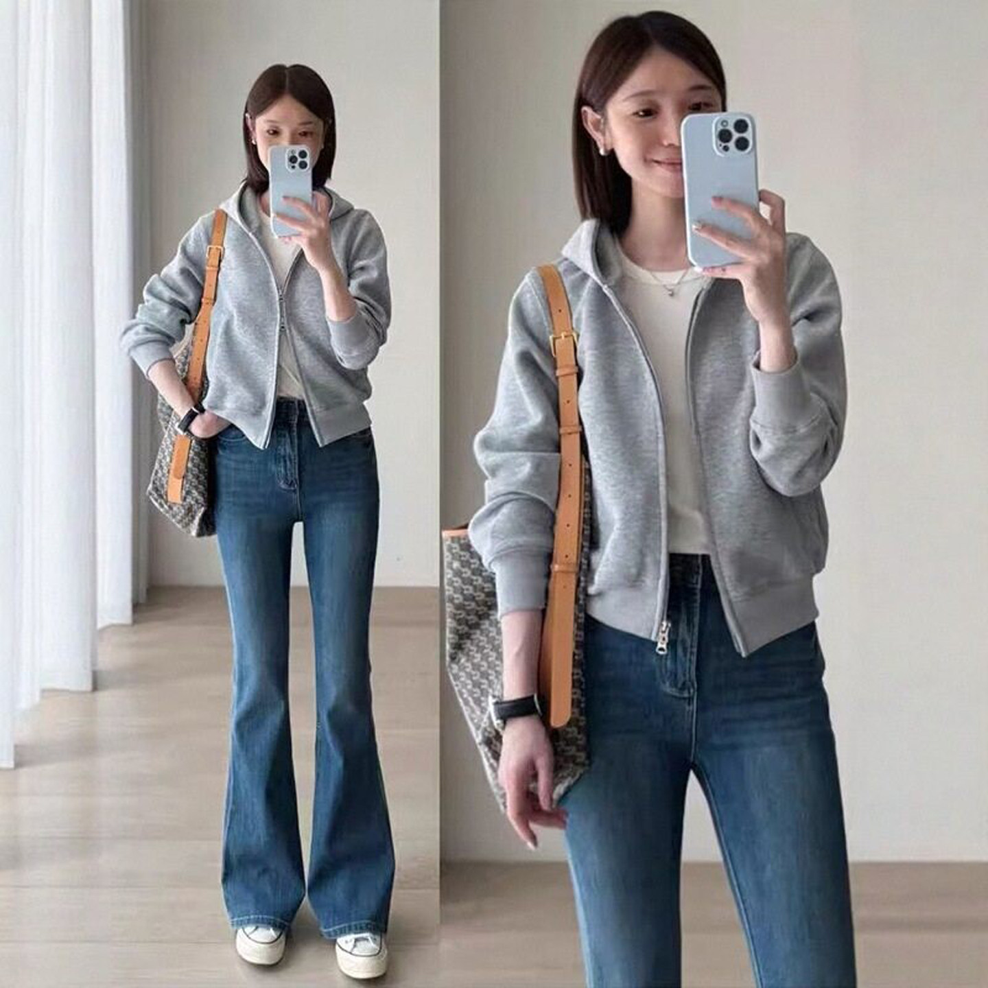 高腰复古蓝微喇牛仔裤女2026早春新款紧身显瘦不贴腿小个子喇叭裤,女装/女士精品,牛仔裤,淘宝优惠券,粉丝福利购,淘宝优惠卷