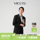 外套 VICUTU威可多男绵羊毛小蓝西礼服黑色西装 小蓝西礼服款