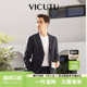 VICUTU威可多男士 外套 年休闲西服上衣商务通勤简约百搭西装