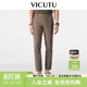 男春秋裤 VICUTU威可多休闲裤 二代 子泡泡纱弹力商务长裤 轻氧裤