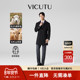 VICUTU威可多男中长款 羊毛羊绒大衣 绵羊毛山羊绒商务休闲大衣