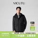 连帽上衣商务通勤百搭外套 舒暖亲肤时尚 VICUTU威可多男士 大衣秋季