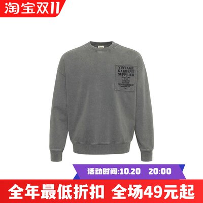 小字母印花FOGZE杰尼联名加绒