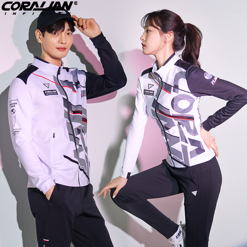 可莱安春秋新款时尚休闲羽毛球服