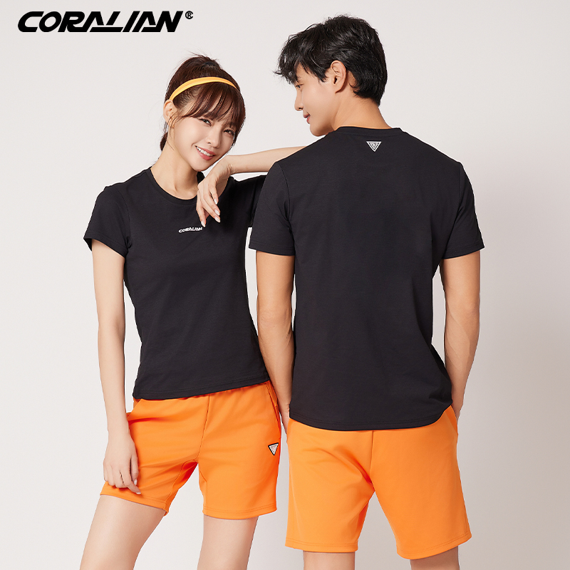 可莱安羽毛球服女套装2025新款透气速干男上衣韩国进口短袖运动服
