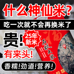 25年新米黑龙江东北响水火山岩石板大米牡丹江宁安镜泊湖长粒贡米