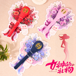 三八妇女节礼物柿柿如意艾草锤养生按摩捶敲打经络艾灸锤礼盒员工