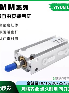 自由安装气缸DMM-10/16/20/25/32-10-15-20-25-30-35-40-45-50-A