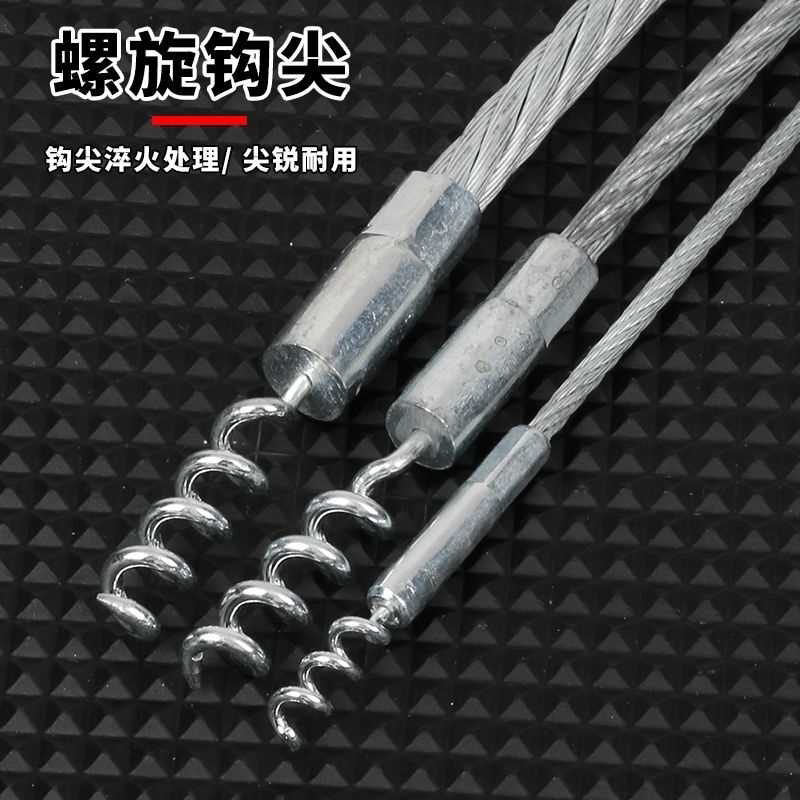 手动工具盘根拉钩盘根取出器迫紧钩组盘根取出工具6件套