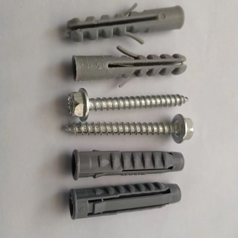 液晶电视机支架挂架安装膨胀螺丝塑料膨胀管胶塞涨塞10mm加厚