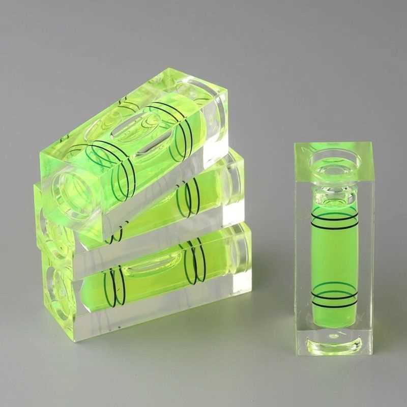 水平仪小型简易正方形水平仪新款水准泡水准仪绿水大小号测量水平