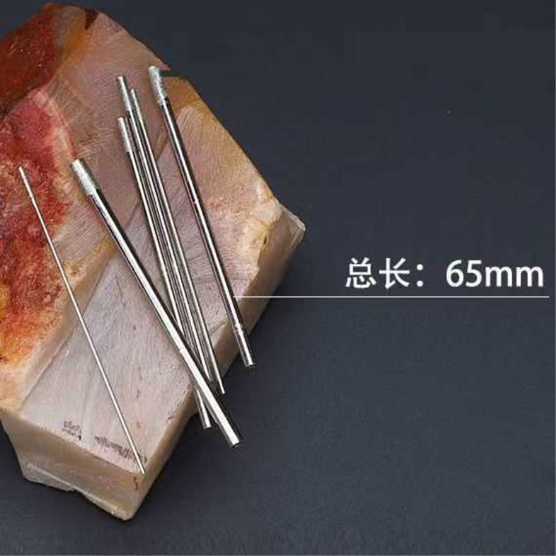 加长型打孔空心钻头专用玛瑙玉石长款打孔打眼针金刚砂钻孔钻头