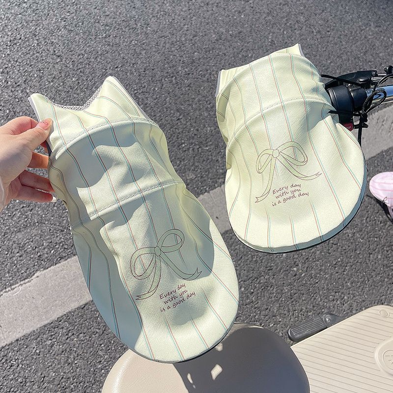 夏季电动车防晒手套遮阳防护紫外线手把套摩托车电瓶自行车通用