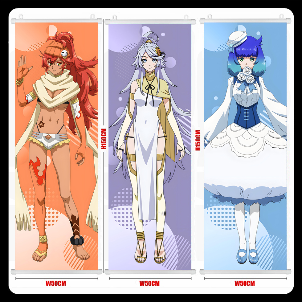 超常技能开启奇幻世界美食之旅 柠丽露鲁萨尔卡 挂画海报谷子周边