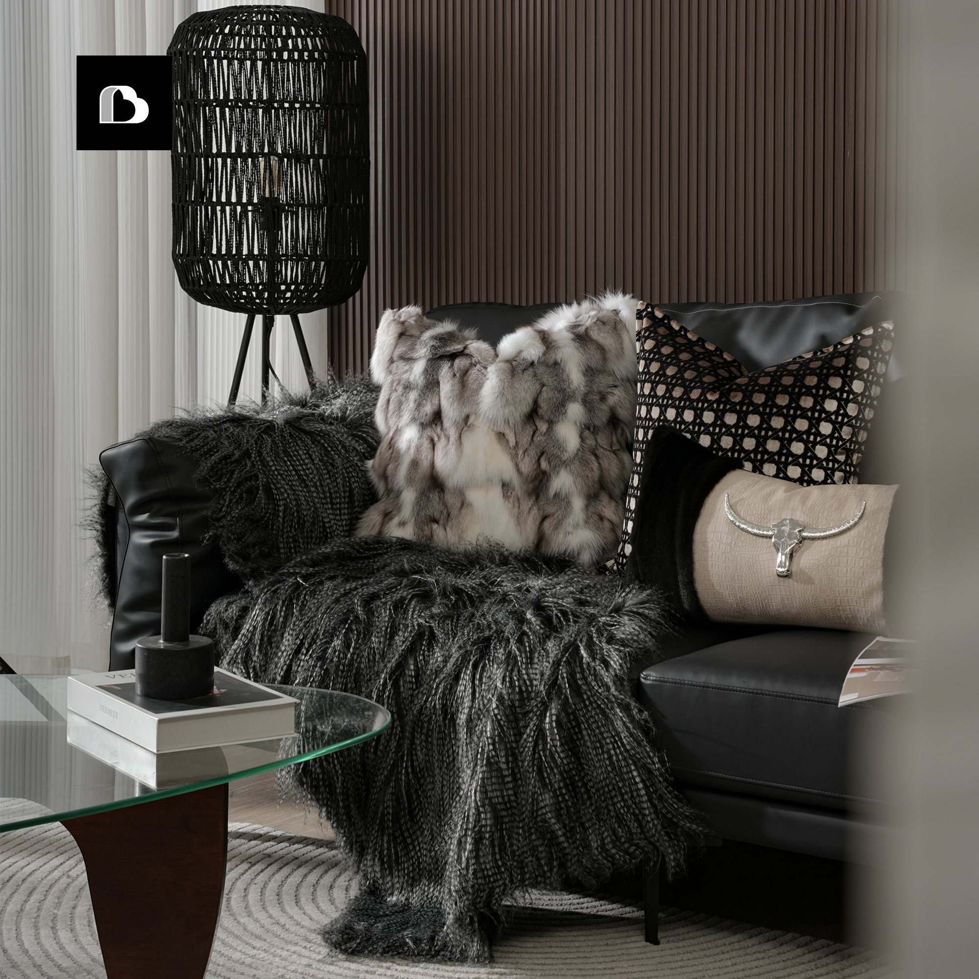 柏洛斯轻奢沙发客厅抱枕靠枕